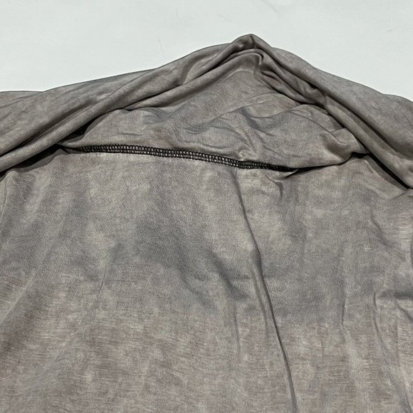 Free People We The Free Cosmo Cowl Long Sleeve Top Gray Women Size Medium - Picture 7 of 16